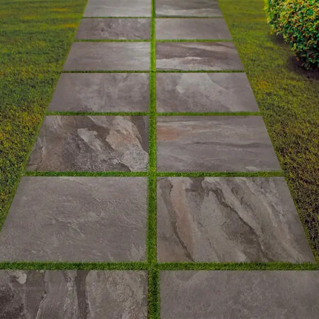 Porcelain Denverstone Silver Mix Paving 600 x 600 x 20mm