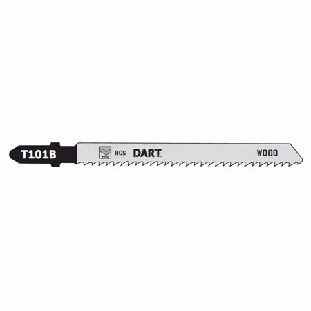 Dart T101B Wood Cutting Jigsaw Blade - Pk 5 (P)