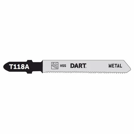 Dart T118A Metal Cutting Jigsaw Blade - Pk 5 (P)