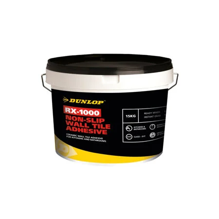 Dunlop RX-1000 Non-Slip Wall Tile Adhesive 15kg Ref 32322