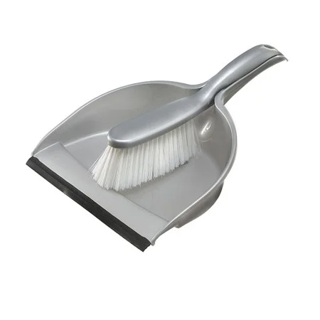 Plastic Dust Pan and Brush Set Ref 80082