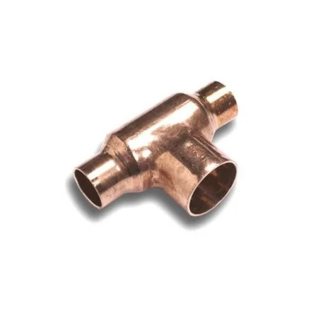 EF24R End Feed Reduced Tee 15mm x 15mm x 22mm