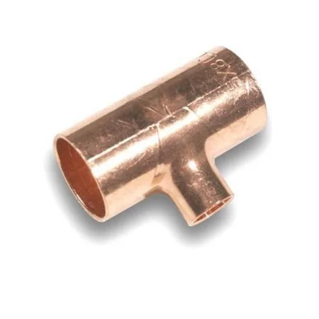 EF24R End Feed Reduced Tee 22 x 22 x 15mm Ref 30053820