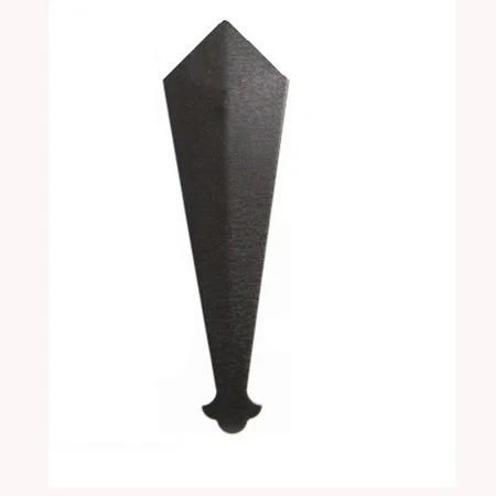 Fascia Finial Anthracite Woodgrain Ref FIN1/AG