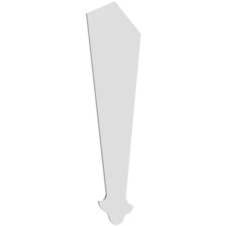 Fascia Finial White Ref FIN1/W