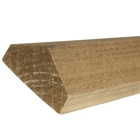 Treated Brown 1.83m x 15 x 45 mm Fence Capping Twice Weathered No Groove