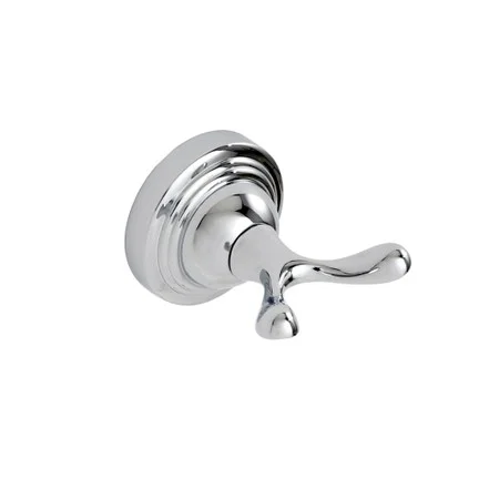 Fidelity Double Robe Hook Chrome Ref FIDRH