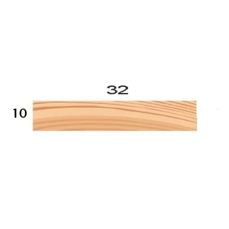 Redwood 32X10mm Fillet