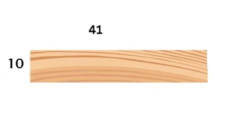Redwood 41 x 10mm Fillet