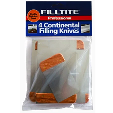 Filltite Continental Filling Knives 4 Pack Ref P12000