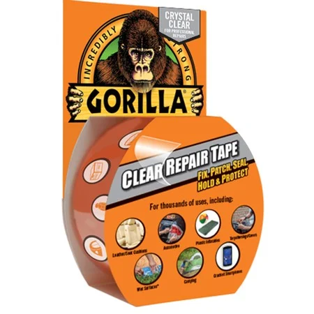 Gorilla Tape Clear Repair 8.2mtr Roll