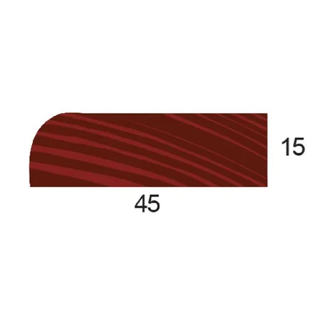 Hardwood 19x50mm Pencil Round Architrave