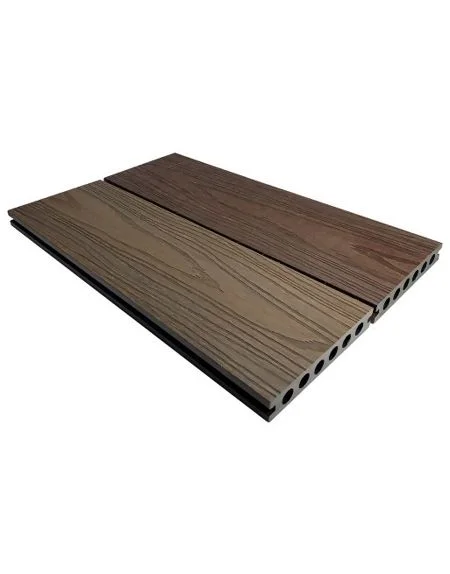3.6mx143x22.5mm Composite Prime HD Deck Dual Walnut/Oak