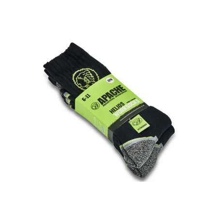 Apache Helios 2 Pair Pack Worksock One Size