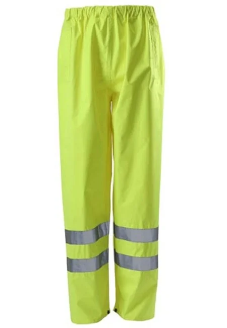 Yellow High Visibility Trousers Medium