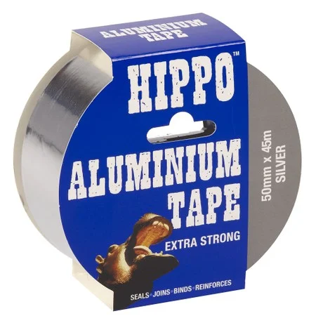 Hippo 50mm Aluminium Tape 45mtr Ref H18414
