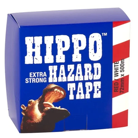 Barrier Tape Red / White 70mm x 500mtr Ref BTR/W