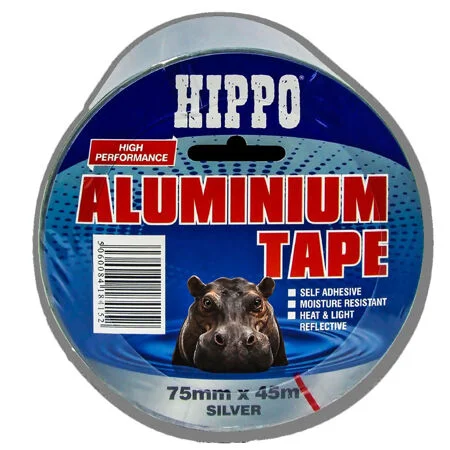 Hippo 75mm Aluminium Tape 45mtr Ref H18415