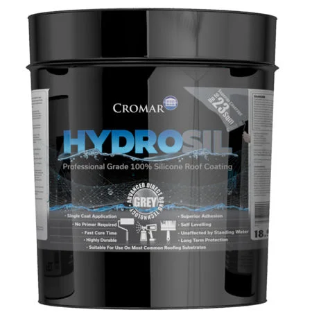 HydroSil Pro Grade Silicone Roof Coating 18.9ltr  Ref: AHYDSIL/601 (Approx 23m2)