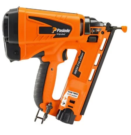 Paslode IM65A Li Angled Gas Brad Nailer, Charger And Battery Ref 013313