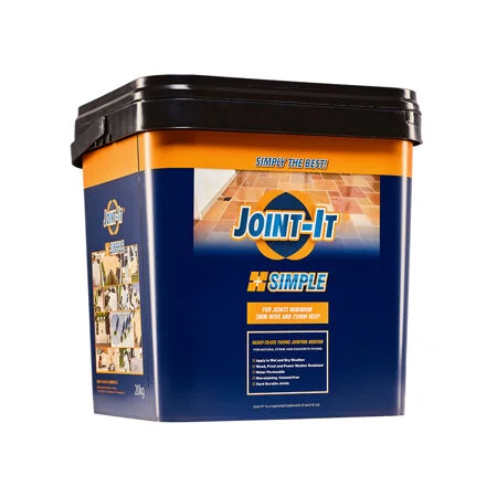 Joint It Simple 20kg All Weather Paving Jointing Compound Black