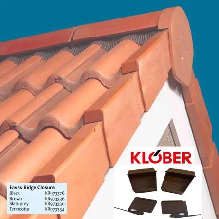 Klober Eaves Ridge Pack 2No Brown