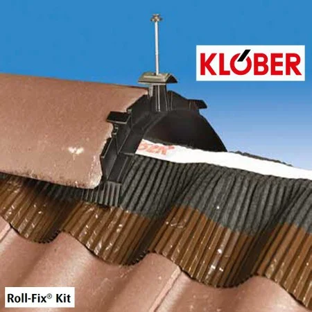 Klober Roll Fix Kit Hip Anthracite KR5001-1-0402