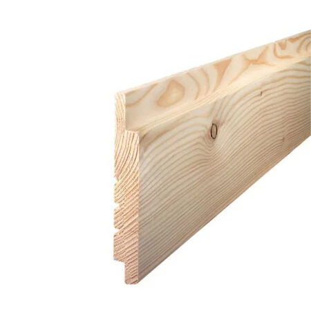 20 x 142mm European Larch Channel Weatherboard Kiln Dried