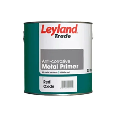 Leyland Anti Corrosive Red Oxide Metal Primer 2.5Ltrs Ref 308411