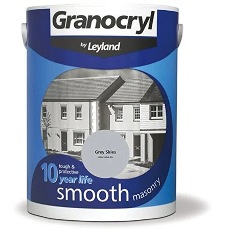 Leyland Granocryl Masonry Paint Grey 5Ltrs
