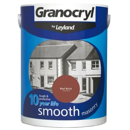 Leyland Granocryl Masonry Paint Red Brick 5Ltrs