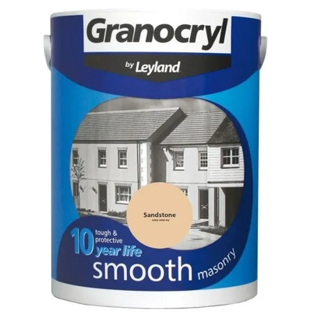 Leyland Granocryl Masonry Paint Sandstone 5Ltrs