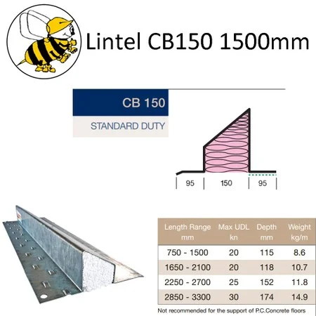 Lintel CB150 1500mm