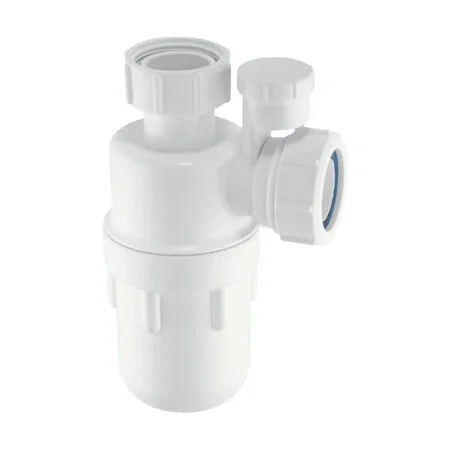 McAlpine C10V 75 mm Water Seal Anti Syphon Bottle Trap with 1 1/2 Multifit Outlet