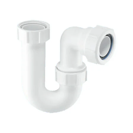 McAlpine SA10 Swivel P Trap 75 mm Seal with 1 1/2 Multifit Outlet