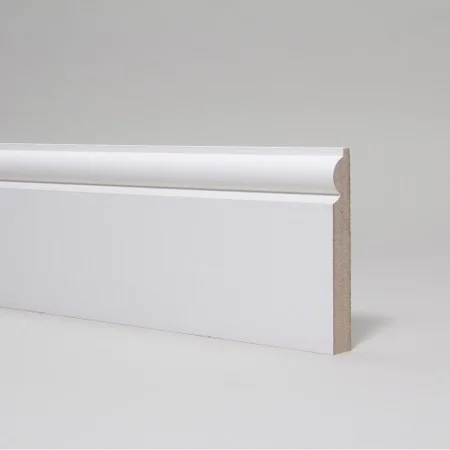 White Primed Torus MDF 18mm x 168mm