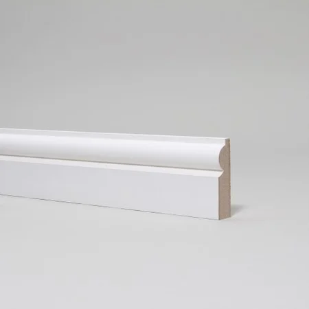 White Primed MDF Torus Architrave 18mm x 68mm