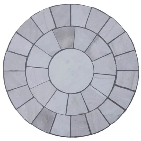 Sandstone Mountain Mist Circle 1.8m Dia (No Corners)