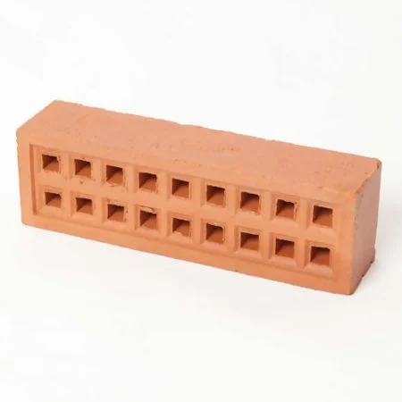 Square Hole Air Brick 215 x 65mm Red - Terracotta 350RE2207