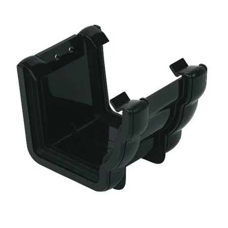 Floplast Niagara Ogee 110mm Union Bracket Black Ref RUN1