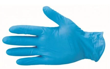 OX Disposable Nitrile Gloves Blue Boxed 100No