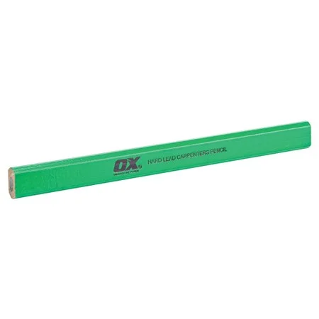 OX Trade Carpenters Pencils Hard Lead Pack 10no Ref OX-T023010