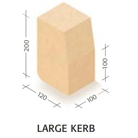 Plaskerb Large 200x120x100mm Brindle