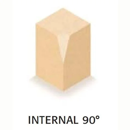 Plaskerb Small Internal Angle Red