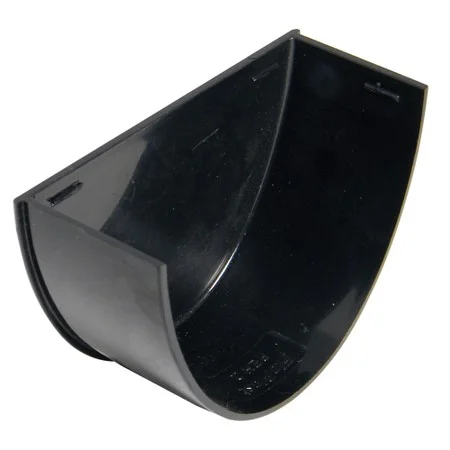 Floplast Deepflow Gutter Internal Stop End Black REF REH2