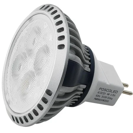 Posco LED 4 Watt MR16 / GU5.3 Lamps Cool White