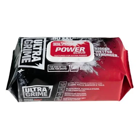 Uniwipe Ultra Grime Power Scrub Multi Use Wipes Pack 800no