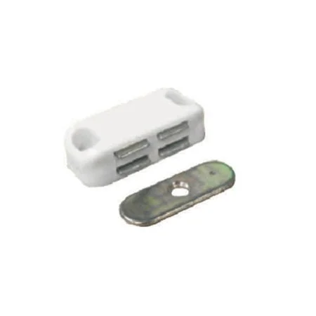 Pre Pack Small White Magnetic Catch 43mm Ref CA01P