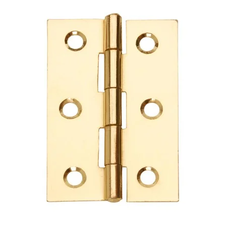 Prepack 1838 Steel Butt Hinges Electro Brass E/B 3 (2 pack)