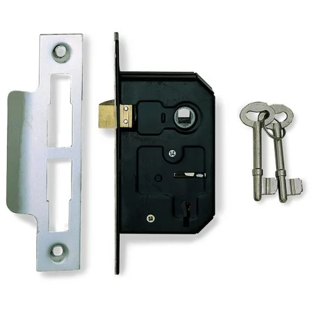 Prepack 5 Lever Sashlock 2.5 Stainless Steel Bs Kitemark